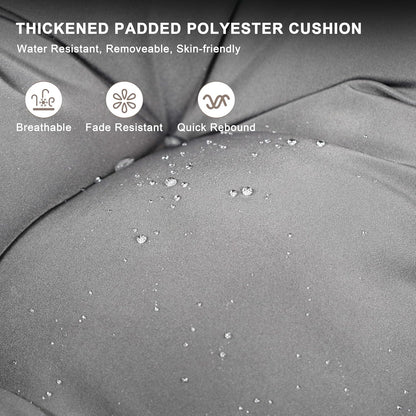 Oversized Egg-Shaped Rocking Recliner Chair